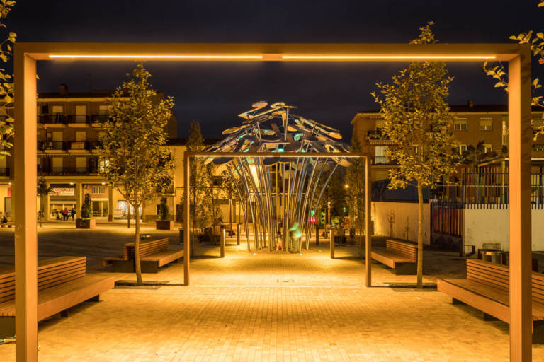 019 2018 10 16 Fotografias Osaba Iluminacion Plaza Mayor Albelda Joaquin Mayayo Fotografo La Rioja