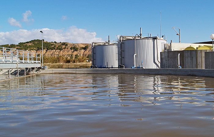Depuradora De Aguas Residuales De Tudela Foto Nilsa